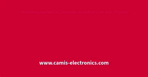 camis electronics|Bob Hockley .